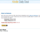 Illustration for article titled Amazon Now Offers Kindle Daily Deals